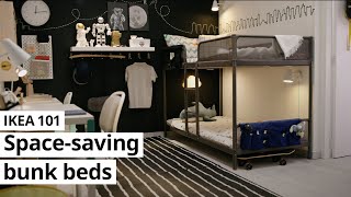 IKEA 101 - Space-saving bunk beds