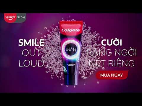 COLGATE OPTIC WHITE O2 MỚI - CƯỜI RẠNG NGỜI NÉT RIÊNG