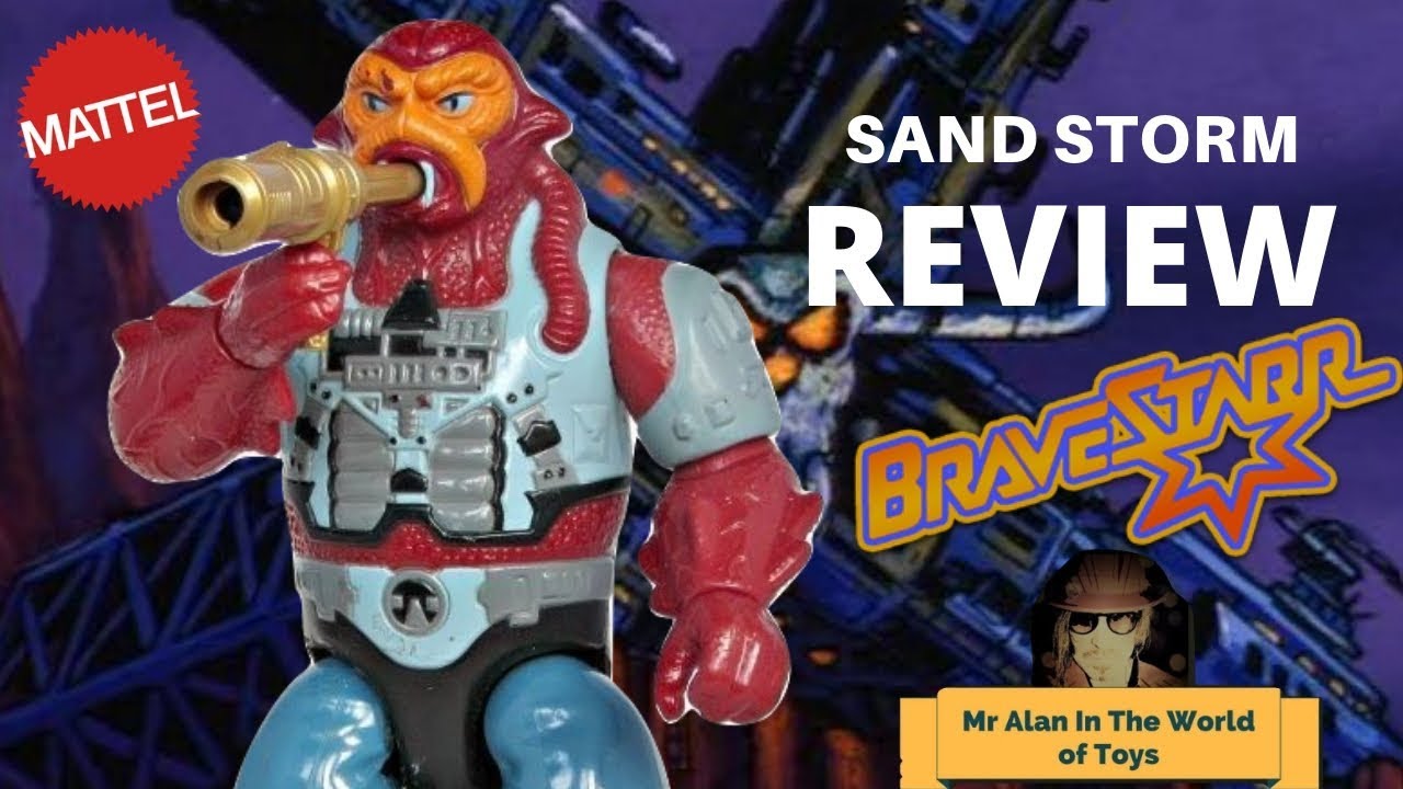 Mattel BraveStarr Toys - Sand Storm Review 