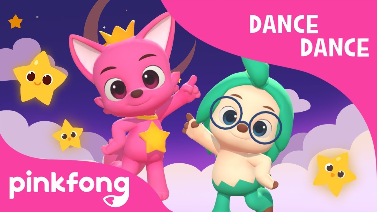Twinkle Twinkle Little Star | Bedtime Song | Dance Dance | Pinkfong Songs for Children
