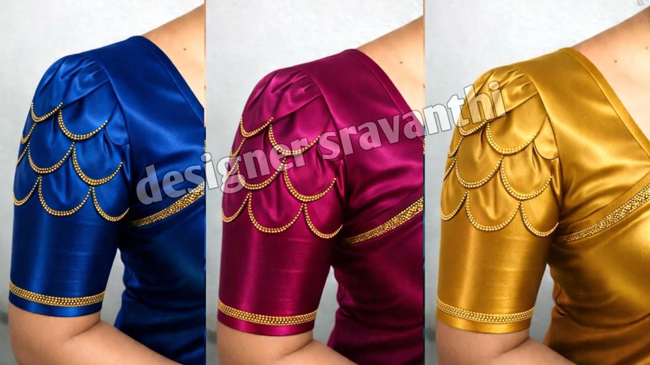 Modern Blouse Sleeve Hacks | Easy Tailoring | New Model Sleeves |