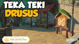 Teka Teki Drusus | Hidden Achievemment【Genshin Impact】