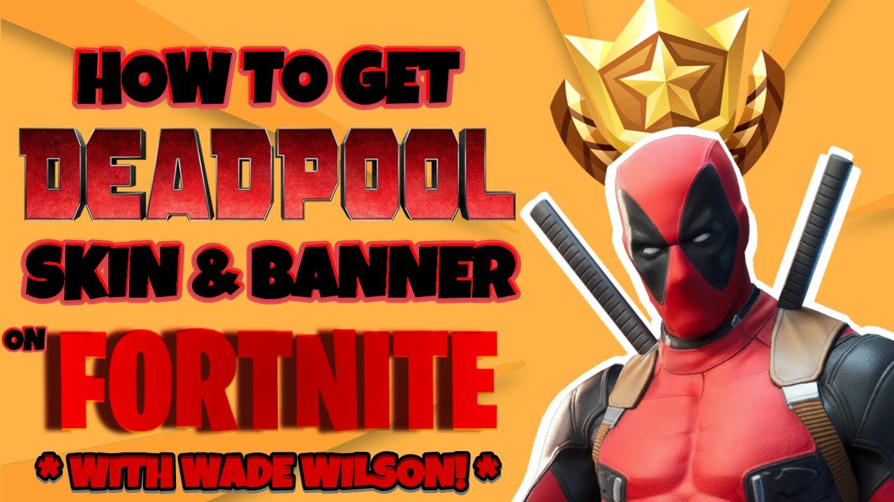 FREE DEADPOOL SKIN ON FORTNITE!