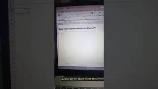 Excel Me Average Kaise Nikale | AVERAGE Formula in Microsoft Excel Hindi#viral#trending#subscribe