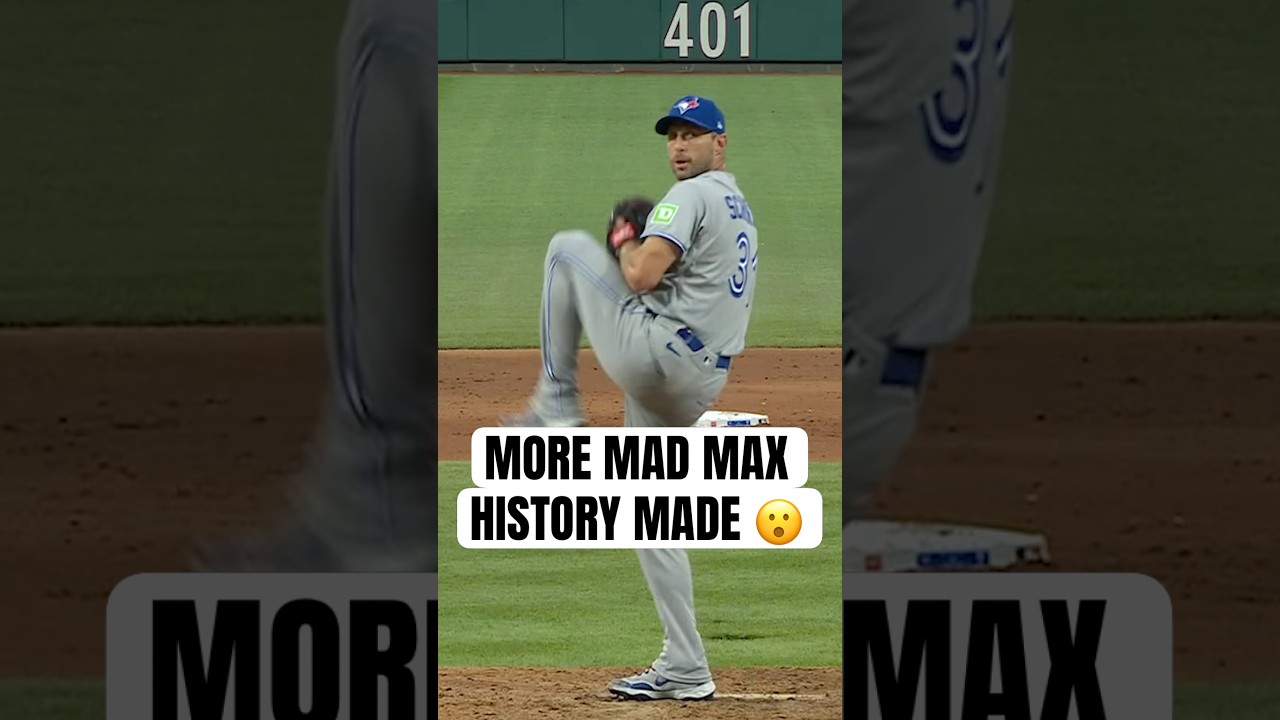 Max Scherzer has passed Walter Johnson to hold 10th place in all-time MLB strikeouts 😳 #BlueJays