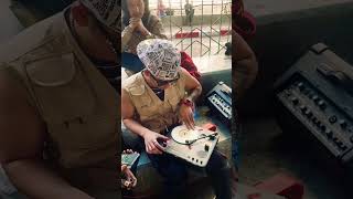 DJ BZY at MyayNiGone Flyover/ Yangon 2024.🔪🎚️🇲🇲 #dj #scratching #turntablist #portablism #hiphop