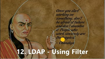 12.  LDAP - Using Filter