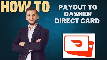 How to payout to DASHER DIRECT CARD l DOUBLE Z