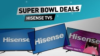 Hisense 48H4C2 48″ 1080p 60Hz Smart HDTV with Roku TV Super Bowl LI 2017 TV Deals // Save up to $120 on Hisense TVs