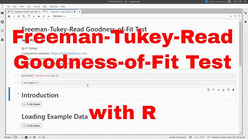 R - Freeman-Tukey-Read Goodness-of-Fit Test
