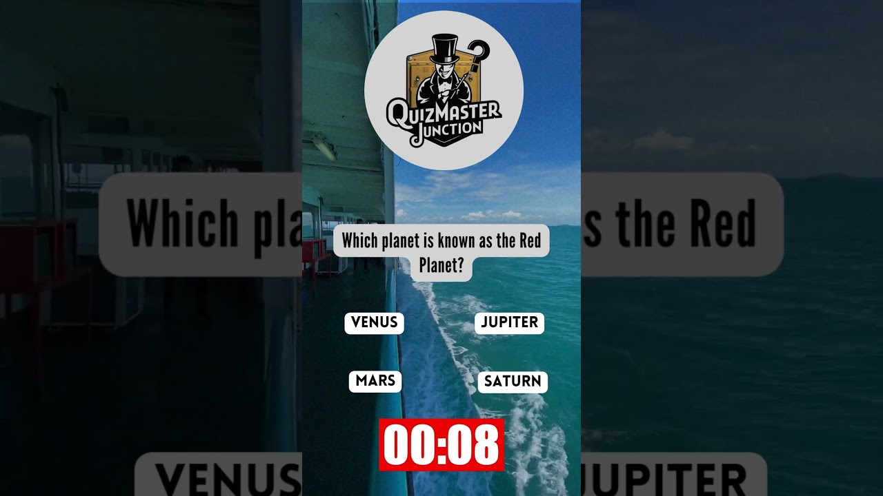 Planet Quiz: How Well Do You Know Our Solar System? | QuizMaster Junction | 