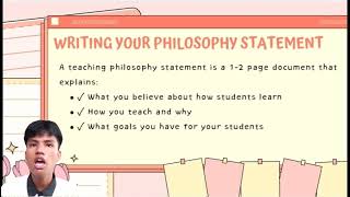Portfolio Writing - ED 401 by Lim, Neomhar E. 