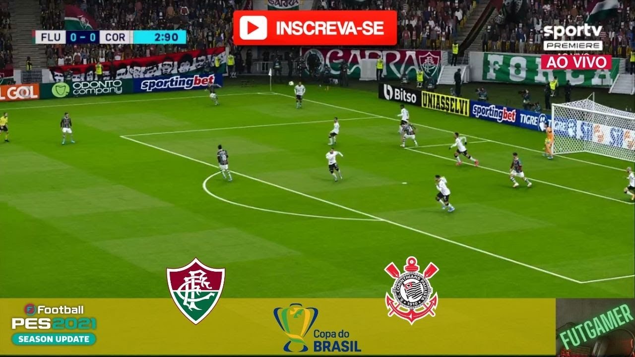FLUMINENSE X CORINTHIANS AO VIVO - COPA DO BRASIL 2022 - CORINTHIANS X ...