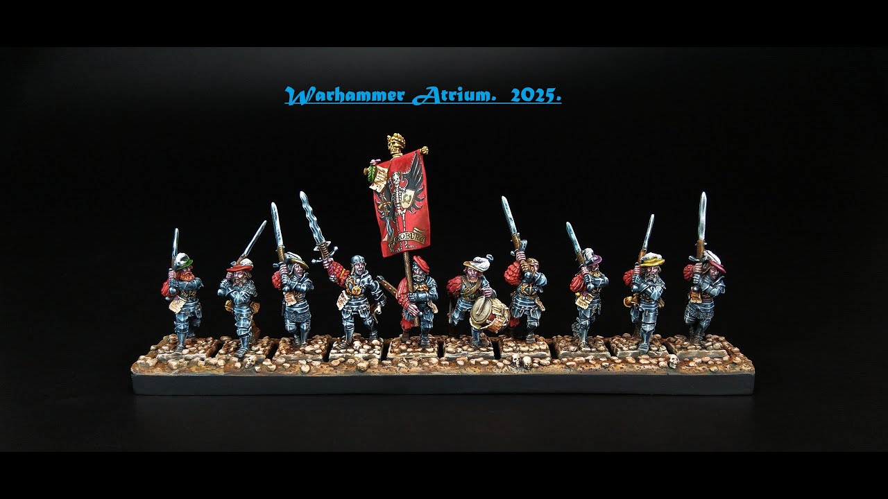 Warhammer Fantasy Battles. The Old World. Empire Greatswords 6th Edition. Carroburg Greatswords.