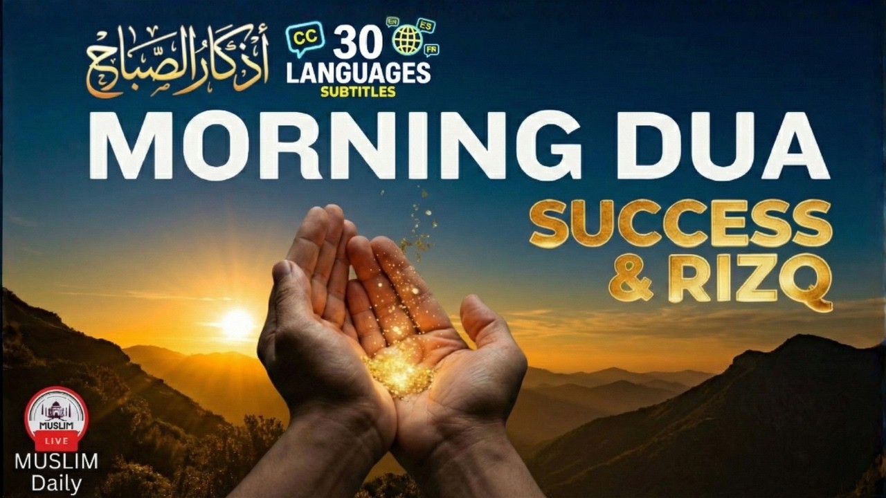 Morning Adhkar (أذكار الصباح) Daily Supplications for Barakah & Unlock Inner Peace | Muslim Daily
