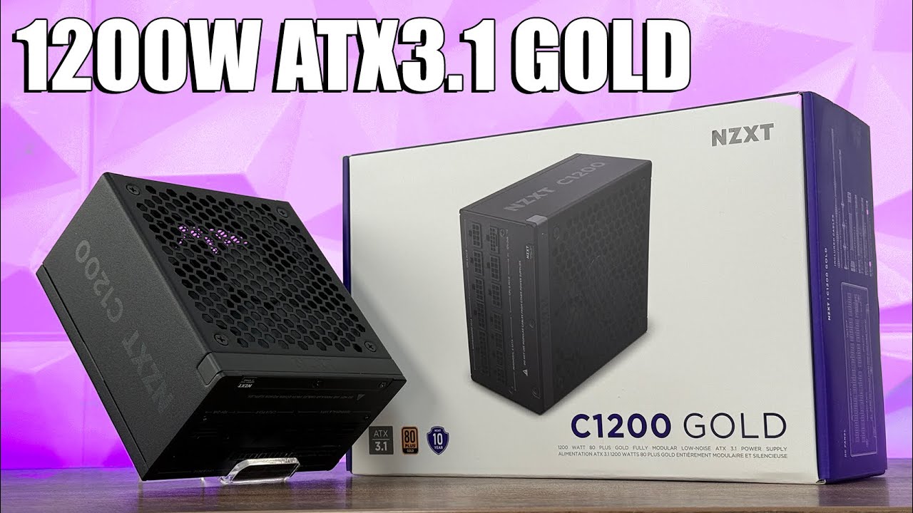 NZXT C1200 Gold ATX3.0対 PC電源ユニット 1200w NZXT | C1200 Gold | 1200 Watt 80 PLUS Gold ATX 3.1 PSU
