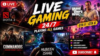 🔴 LIVE NOW | DOTA 2 • GTA V • GTA 6 • Commandos & More | PC Gaming Live 2026 | Urdu/Hindi