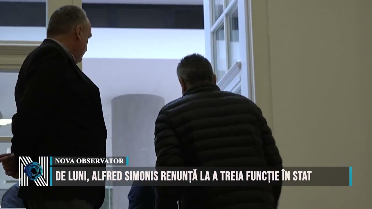 De luni, Alfred Simonis renunță la a treia funcție în stat