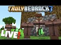VILLAGERS! Truly Bedrock #14 Minecraft Bedrock Edition Survival