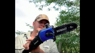 Kobalt 40V pole saw | Test and my thoughts.
