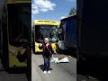 Авария лобовое столкновение автобуса № 2 с Газелью утром 14.05.2023 в Волгограде Кировский район