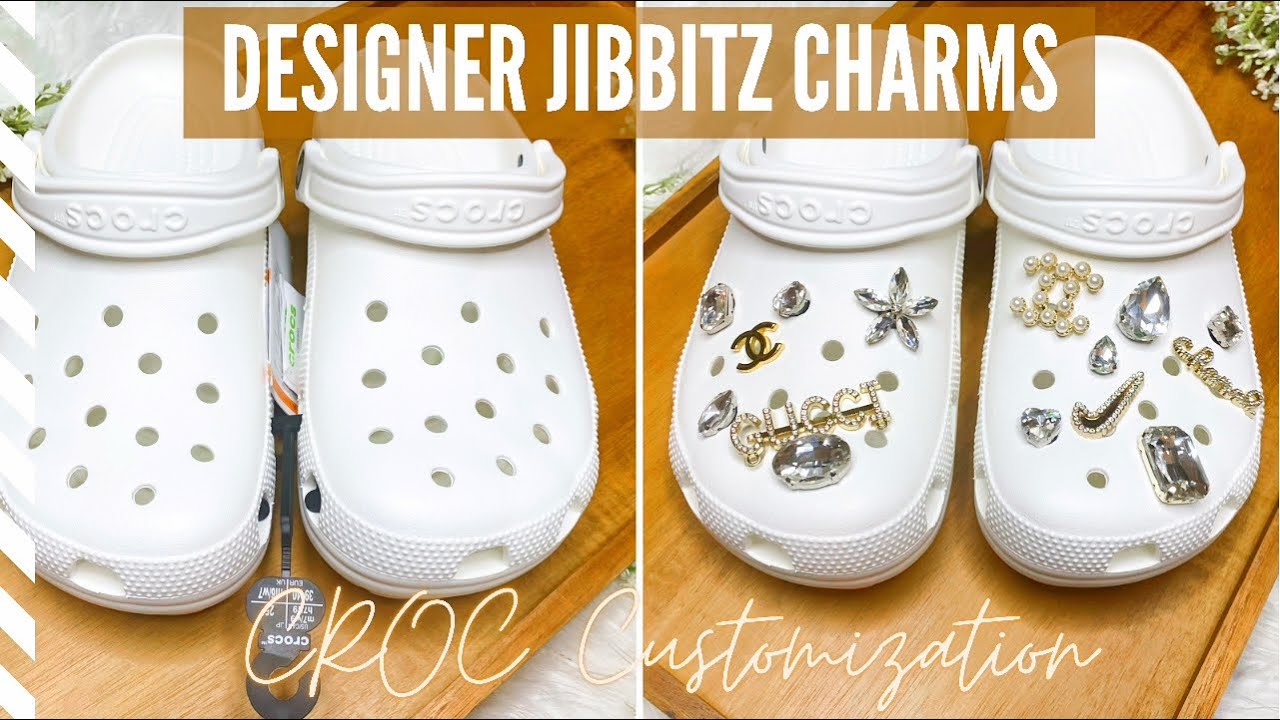 designer jibbitz for crocs