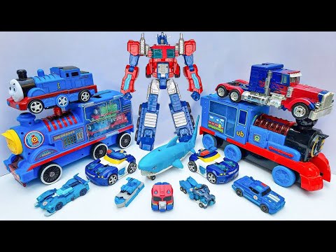 Transformers Armada Líder Optimus Prime Trem Polícia Transform Caminhão Veículo Carro Robô Brinquedo