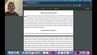 The Bible Every Day- 2 Kings 17-19 (4 Kingdoms) w Commentary