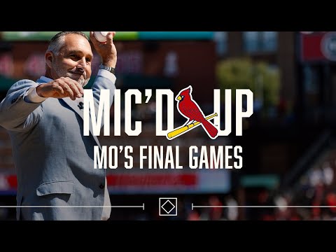 Mic'd Up: John Mozeliak's Final Games | St. Louis Cardinals