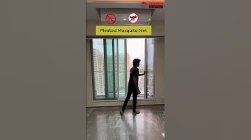 National Mosquito Net | Mosquito-Free Home | Premium Pleated Nets for Windows & Doors #shorts