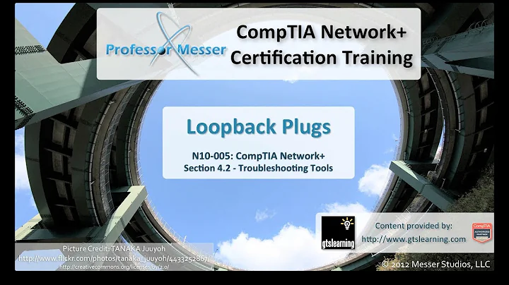 Loopback plugs - CompTIA Network+ N10-005: 4.2