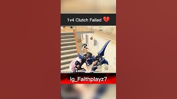 1v4 Clutch Failed 💔 #bgmi #trending
