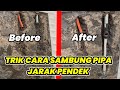 Cara pasang pipa air panas pipa air pdam cara sambung pipa tanpa keni