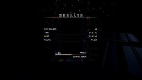 Tetris Effect - 01:07:42 Sprint