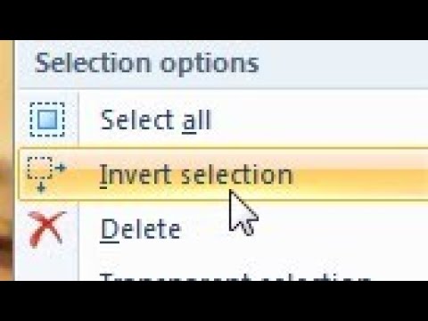 Ms Paint Invert Selection In Options Tamil You - How To Use Invert Selection In Paint Ms Paint Invert Selection In Options Tamil You - How To Use Invert Selection In Paint