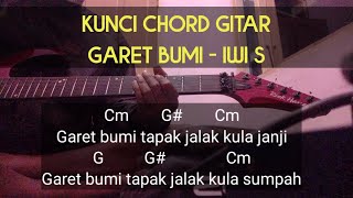 Kunci chord gitar garet bumi iwi s