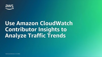Use Amazon CloudWatch Contributor Insights to Analyze Traffic Trends | Amazon Web Services