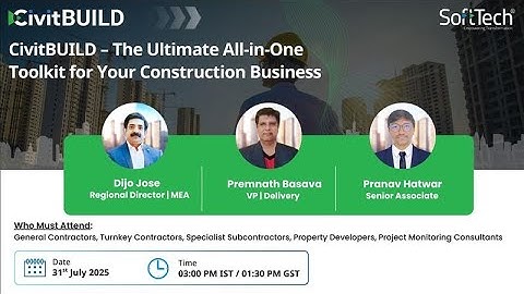 CivitBUILD ERP – The Ultimate All-in-One Toolkit for Your Construction Business