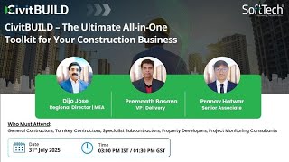 CivitBUILD ERP – The Ultimate All-in-One Toolkit for Your Construction Business