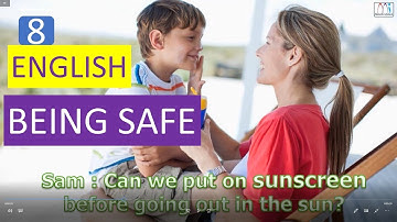 8th Std English Unit -5  Being Safe ( Prose) Section 2