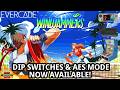 Evercade Firmware Update Feb 2026 - Windjammers Adds DIP Switches &amp; AES Mode!