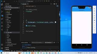 #Lecture01 | Basic Flutter create First A