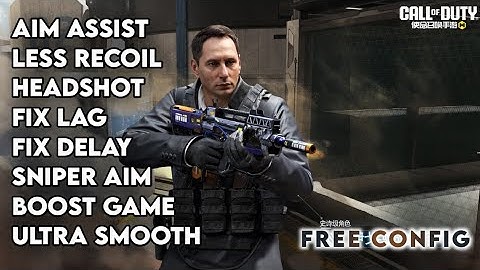 COD MOBILE SEASON 10 CONFIG FILE V2                  AIM ASSIST | LAGFIX | LESS RECOIL | HIGH DAMAGE