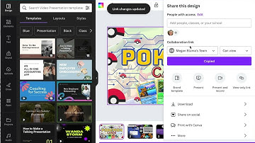 Share a Canva doc and submit in Schoology