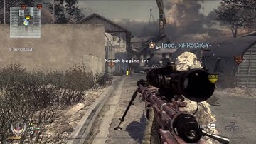 Modern Warfare 2 Throwing Knife Across The Map!