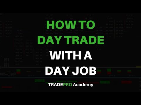 How to Day Trade While Working a Day Job Full Time