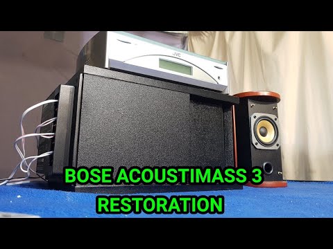 sort Hver uge Arkæologiske Bose Acoustimass 3 Series 2 Speaker System Restoration and Soundtest -  YouTube