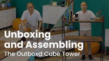 Unboxing and Assembling the Cube Tower Office Table and Desk
