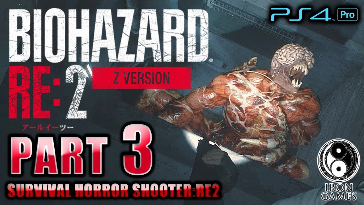 #3【BIOHAZARD RE:2 Zver】激闘！異形の怪物リッカー VS 正義のショットガン【バイオハザードRE:2】