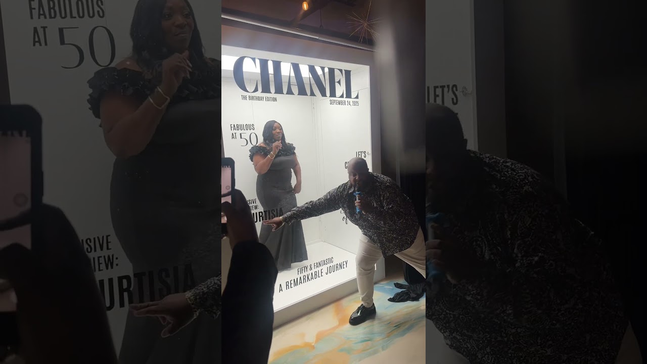 When you are that girl!! Grand birthday entrance!